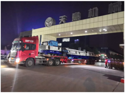 年終歲末天意機械發(fā)貨忙 加班加點為市場！